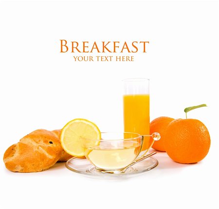 simsearch:400-04145790,k - breakfast with muffin, coffee, and orange juice Stock Photo - Budget Royalty-Free & Subscription, Code: 400-05876220