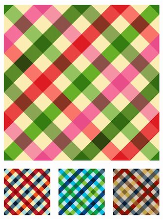 red gingham background - Food, restaurant, tablecloth menu design. Multicolored texture seamless pattern. Stock Photo - Budget Royalty-Free & Subscription, Code: 400-05877474