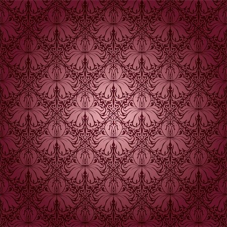 Seamless floral pattern. Rose flowers on a brown background. EPS 10 Stock Photo - Budget Royalty-Free & Subscription, Code: 400-05879441