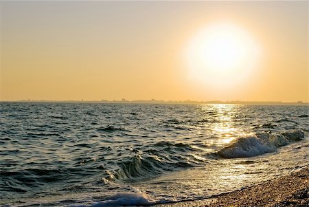 simsearch:400-06069735,k - sea sunset light. Crimea, Ukraine Stock Photo - Budget Royalty-Free & Subscription, Code: 400-05884228