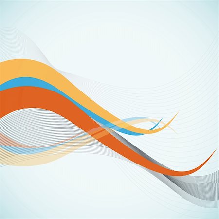 red gradient - Power orange, blue and red on a blue background. Stock Photo - Budget Royalty-Free & Subscription, Code: 400-05884870