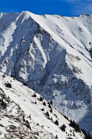 simsearch:400-07298343,k - winter mountain landscape. The Fagaras Mountains, Romania Fotografie stock - Microstock e Abbonamento, Codice: 400-05887147