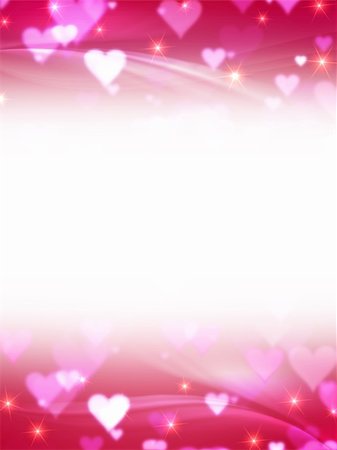 simsearch:400-03990491,k - hearts, lines and lights over pink background with white center Foto de stock - Super Valor sin royalties y Suscripción, Código: 400-05887180