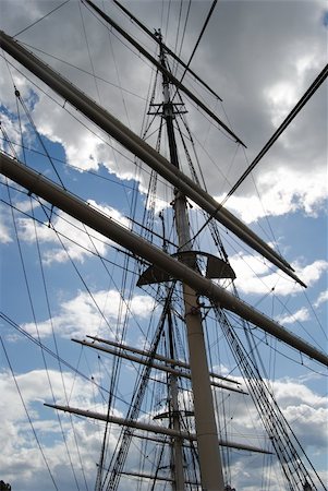 high mast ship Stock Photo - Budget Royalty-Free & Subscription, Code: 400-05888344
