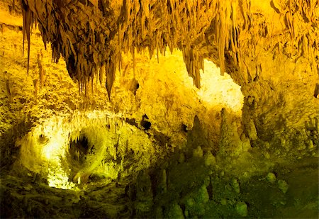 stalagmite - Carlsbad Cavern National Park in New Mexico Stock Photo - Budget Royalty-Free & Subscription, Code: 400-05888366