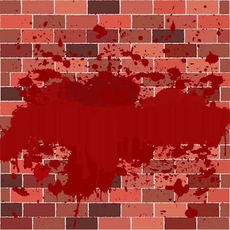 simsearch:400-06848095,k - Bricks full of blood Photographie de stock - Aubaine LD & Abonnement, Code: 400-05888939