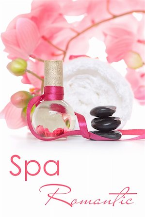 rosy - Romantic spa concept in pink Stock Photo - Budget Royalty-Free & Subscription, Code: 400-05889350