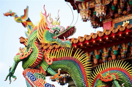 simsearch:400-05158717,k - Asian temple dragon Foto de stock - Super Valor sin royalties y Suscripción, Código: 400-05889660