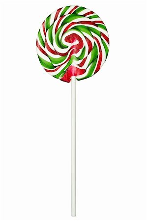 simsearch:400-07449438,k - Christmas candy isolated on white background Stock Photo - Budget Royalty-Free & Subscription, Code: 400-05880158