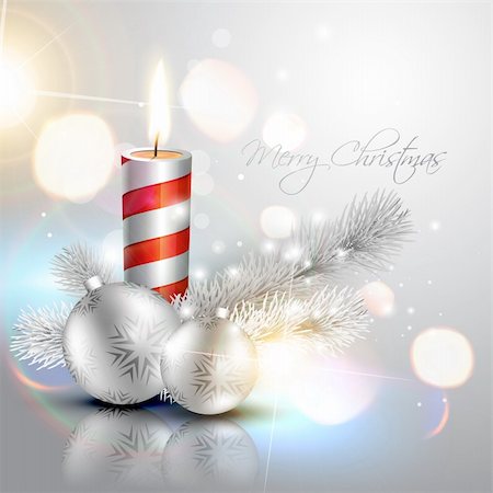 simsearch:400-05881864,k - stylish silver christmas vector background Stock Photo - Budget Royalty-Free & Subscription, Code: 400-05881864