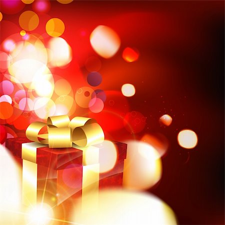simsearch:400-05881864,k - shiny christmas gift box glowing background Stock Photo - Budget Royalty-Free & Subscription, Code: 400-05881862