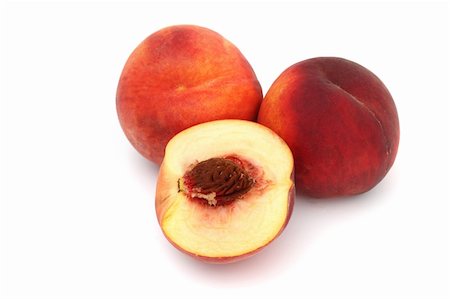 simsearch:400-07675974,k - peach pile isolated on white Stock Photo - Budget Royalty-Free & Subscription, Code: 400-05882941