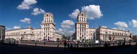 Minsk capital of Belarus Belorussia Stockbilder - Microstock & Abonnement, Bildnummer: 400-05883020