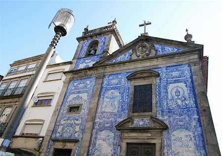 Portugal. Porto city. Chapel "Capela das Almas" Stock Photo - Budget Royalty-Free & Subscription, Code: 400-05883926