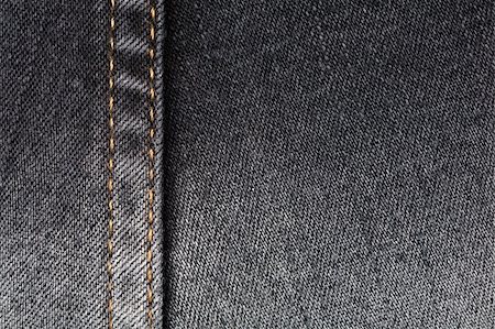 simsearch:400-04473469,k - Worn black jeans texture with stitch Stock Photo - Budget Royalty-Free & Subscription, Code: 400-05894067