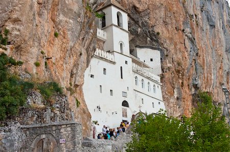Montenegro, Balkans, view on Ostrog ortodox Monastery. Stock Photo - Budget Royalty-Free & Subscription, Code: 400-05894085