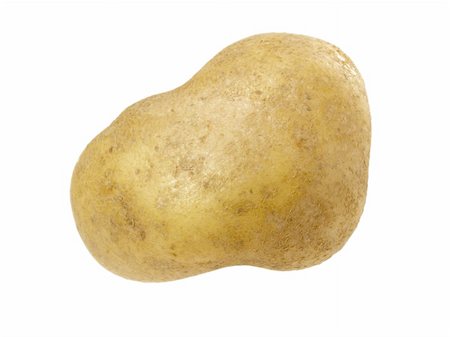 simsearch:400-04886822,k - New potato isolated on white background close up Photographie de stock - Aubaine LD & Abonnement, Code: 400-05895167