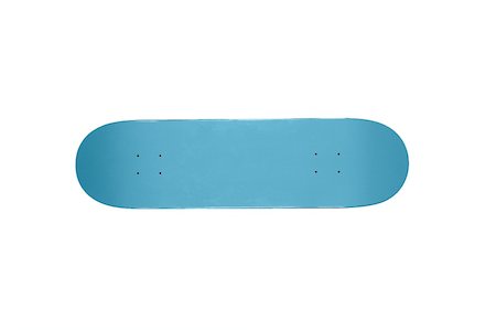 simsearch:400-05308347,k - A blue skate board on a white background Stock Photo - Budget Royalty-Free & Subscription, Code: 400-05895191