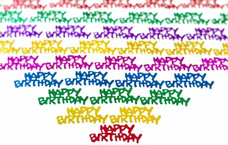 red and yellow confetti - Colourful background of multicolored happy birthday confetti pieces Stock Photo - Budget Royalty-Free & Subscription, Code: 400-05895958