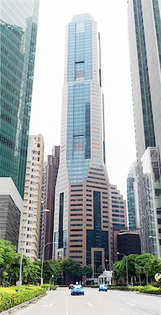 singapore financial district - Urban scene in the central district of Singapore Stock Photo - Budget Royalty-Free & Subscription, Code: 400-05896422