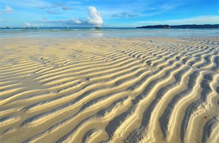 Low tide at Boracay beach, Philippines Stock Photo - Budget Royalty-Free & Subscription, Code: 400-05897523