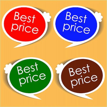 simsearch:400-05719489,k - speech bubbles set with message vector illustration Eps 10. Stock Photo - Budget Royalty-Free & Subscription, Code: 400-05897534