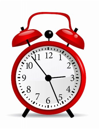simsearch:400-04690033,k - Clock vector illustration Stock Photo - Budget Royalty-Free & Subscription, Code: 400-05899163