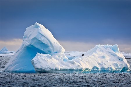simsearch:400-05383454,k - Antarctic iceberg in the snow Foto de stock - Royalty-Free Super Valor e Assinatura, Número: 400-05899510