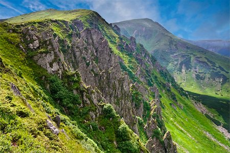 simsearch:400-06925691,k - Beautiful mountains landscape in Carpathian Foto de stock - Super Valor sin royalties y Suscripción, Código: 400-05899554