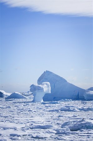 simsearch:400-05383454,k - Icebergs and sea ice Foto de stock - Royalty-Free Super Valor e Assinatura, Número: 400-05899561
