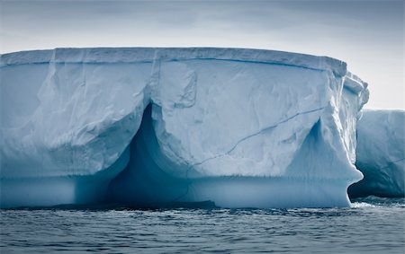 Antarctic iceberg in the snow Stock Photo - Budget Royalty-Free & Subscription, Code: 400-05899625