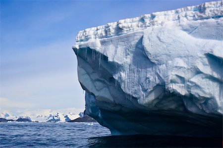 Antarctic iceberg in the snow Stock Photo - Budget Royalty-Free & Subscription, Code: 400-05899628