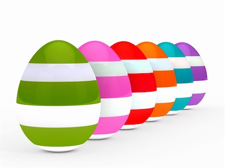 simsearch:400-07406705,k - colorful eggs with stripe on with ground Foto de stock - Super Valor sin royalties y Suscripción, Código: 400-05899791