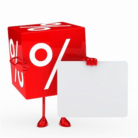 simsearch:400-06557209,k - Red sale cube shows finger on billboard Photographie de stock - Aubaine LD & Abonnement, Code: 400-05899816