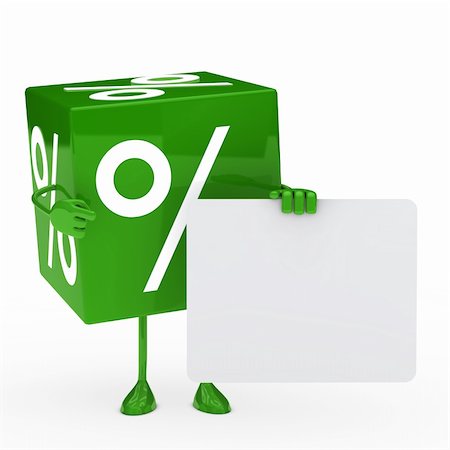 simsearch:400-06557209,k - green sale cube shows finger on billboard Photographie de stock - Aubaine LD & Abonnement, Code: 400-05899840