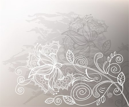 simsearch:400-04406888,k - Refine wedding background with lace decorative white flower. Photographie de stock - Aubaine LD & Abonnement, Code: 400-05890051