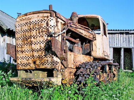 old tractor Stock Photo - Budget Royalty-Free & Subscription, Code: 400-05890091