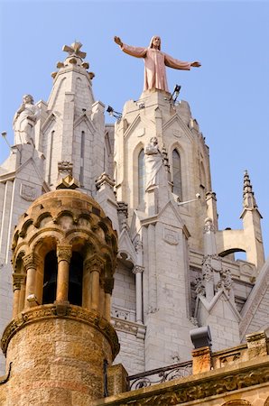 Expiatory Church of the Sacred Heart of Jesus, Barcelona, Spain Stock Photo - Budget Royalty-Free & Subscription, Code: 400-05890335