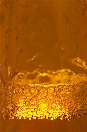 detail macro photo of beer bubbles in a bottle, Stock Photo - Budget Royalty-Free & Subscription, Code: 400-05890898