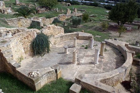 simsearch:400-05891783,k - Ruins of old roman villa in Carthage, Tunisia Photographie de stock - Aubaine LD & Abonnement, Code: 400-05892140