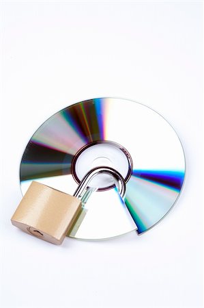 simsearch:400-04728971,k - data security with cd and lock Stock Photo - Budget Royalty-Free & Subscription, Code: 400-05893827
