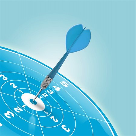 simsearch:400-05886910,k - darts reaching the center of a blue target Foto de stock - Super Valor sin royalties y Suscripción, Código: 400-05893946