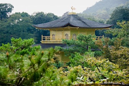 Kinkakuji Temple or The Golden Pavilion in Kyoto - Japan Stock Photo - Budget Royalty-Free & Subscription, Code: 400-05893997