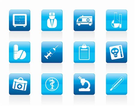 simsearch:400-08503699,k - Medical and healthcare Icons Vector Icon Set Photographie de stock - Aubaine LD & Abonnement, Code: 400-05904231