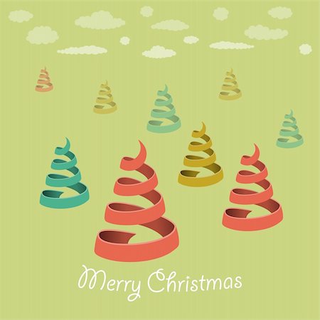 simsearch:400-05710794,k - Christmas Vector Illustration for Xmas Holiday or Card Design Fotografie stock - Microstock e Abbonamento, Codice: 400-05904434