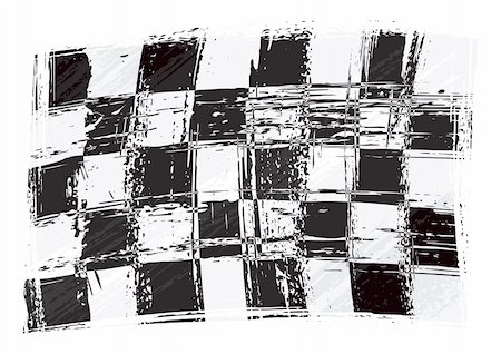 starting line race cars - Checkered flag created in grunge style Stock Photo - Budget Royalty-Free & Subscription, Code: 400-05905478