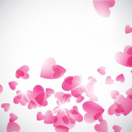 people heart group - valentine background Stock Photo - Budget Royalty-Free & Subscription, Code: 400-05907428