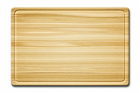 An image of a beautiful wooden cutting board background Stock Photo - Budget Royalty-Free & Subscription, Code: 400-05907877