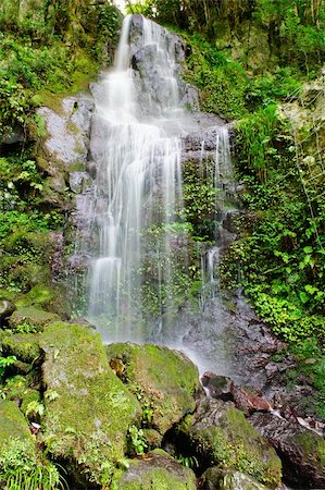 Beautiful waterfall near the gorge in Takachihol, Japan - Kyushu island Stock Photo - Budget Royalty-Free & Subscription, Code: 400-05908079