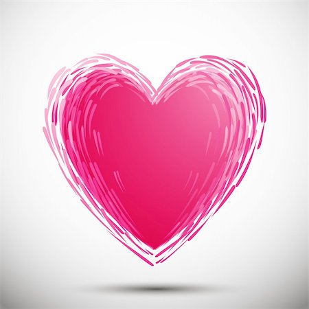 sergio77 (artist) - heart, valentine background Photographie de stock - Aubaine LD & Abonnement, Code: 400-05909842